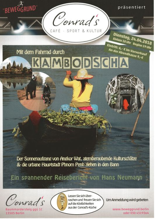 Reisebericht Kambodscha - mit und von Hans Neumann