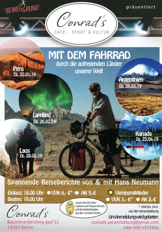 Reiseberichte - von und mit Hans Neumann